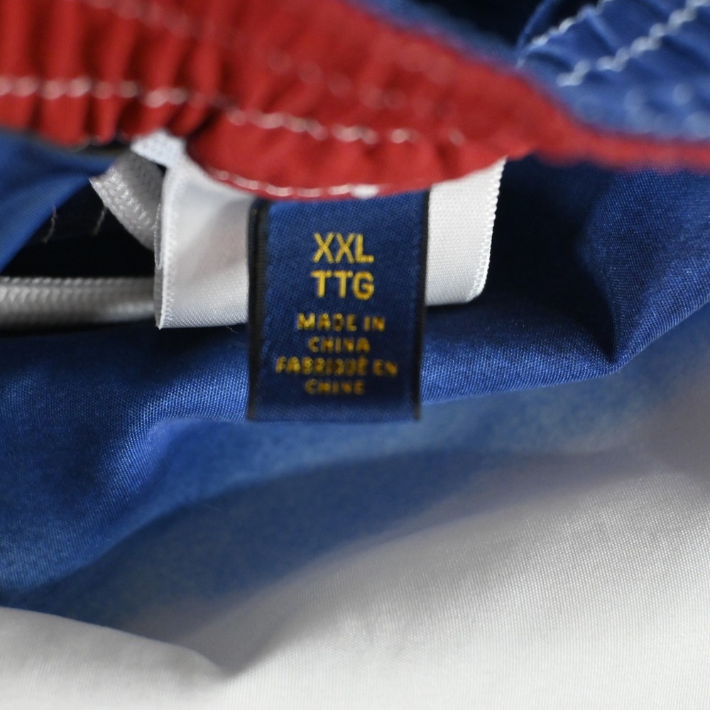Polo Ralph Lauren Mens Ombre Americana Swim Trunks XXL Red White Blue USA - Picture 7 of 12